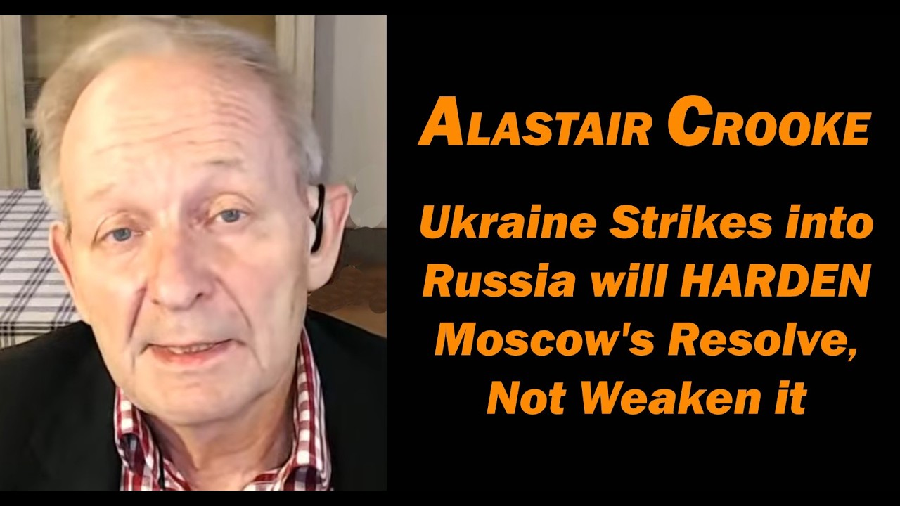 Alastair Crooke: 'If the west thinks that Russia will just look the other way, I think they're making a serious...