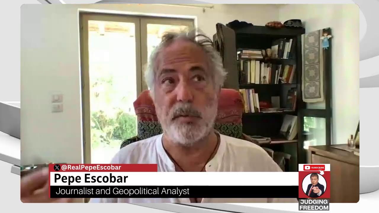 Pepe Escobar: 'The Three Musketeers are applying Titanian tourniquets... that directly affect the unilateral...