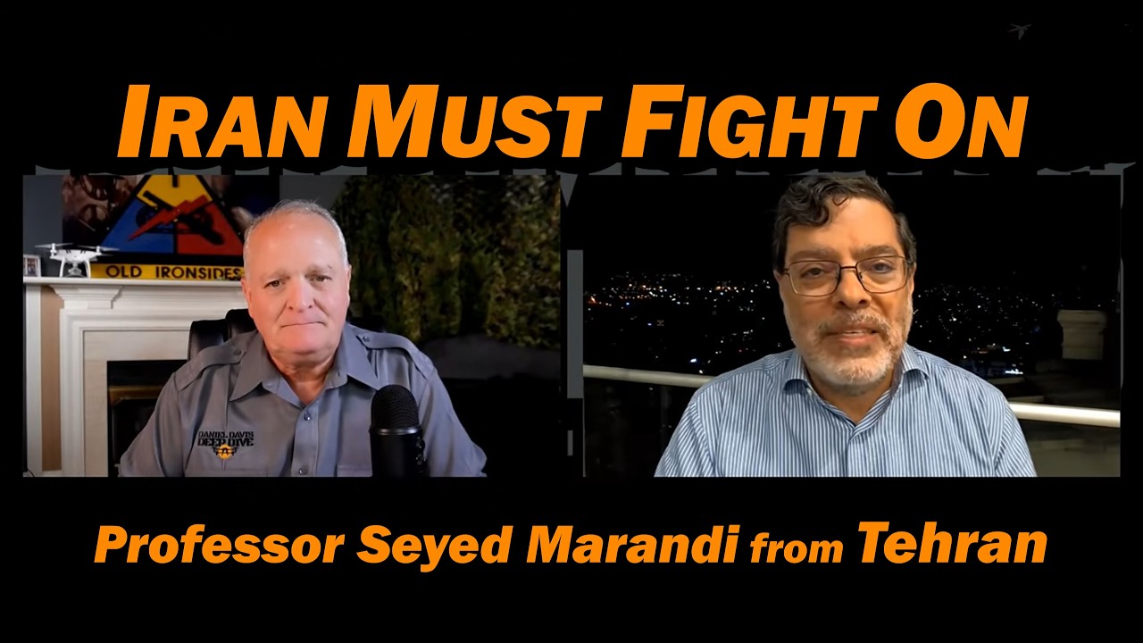 Seyed Marandi in Tehran says Iran will maintain pressure and seeks control of Strait of Hormuz amid Trump