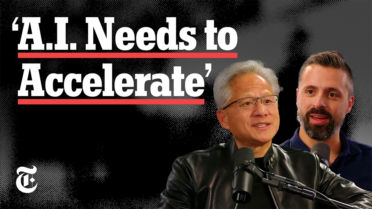 Jensen Huang to Ezra Klein: AI alarmism has gone too far and is harmful